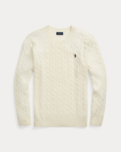 Ralph Lauren CableKnit WoolCashmere Sweater