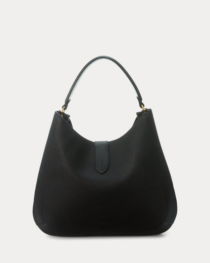 Ralph Lauren Welington Calfskin Medium Shoulder Bag