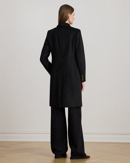 Ralph Lauren CrestPatch WoolBlend Coat