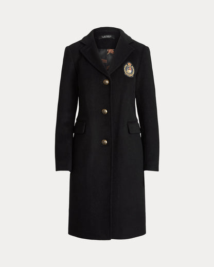 Ralph Lauren CrestPatch WoolBlend Coat