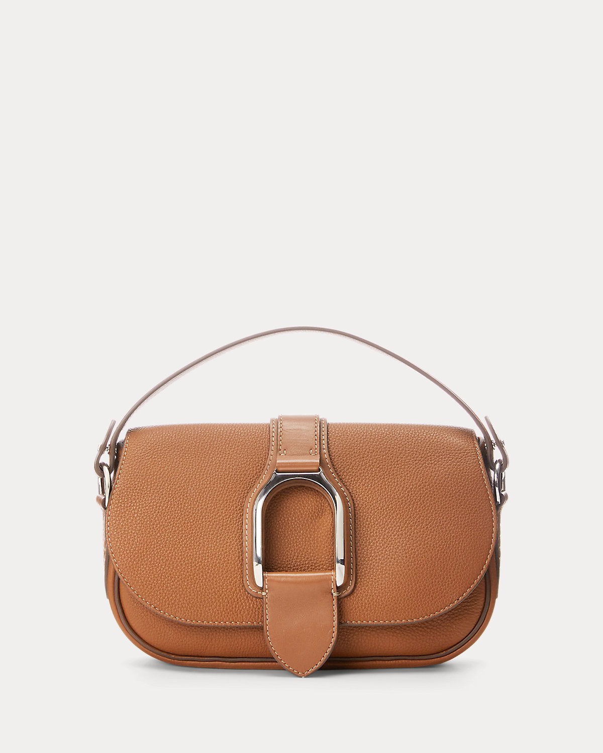 Ralph Lauren Welington Calfskin Shoulder Bag
