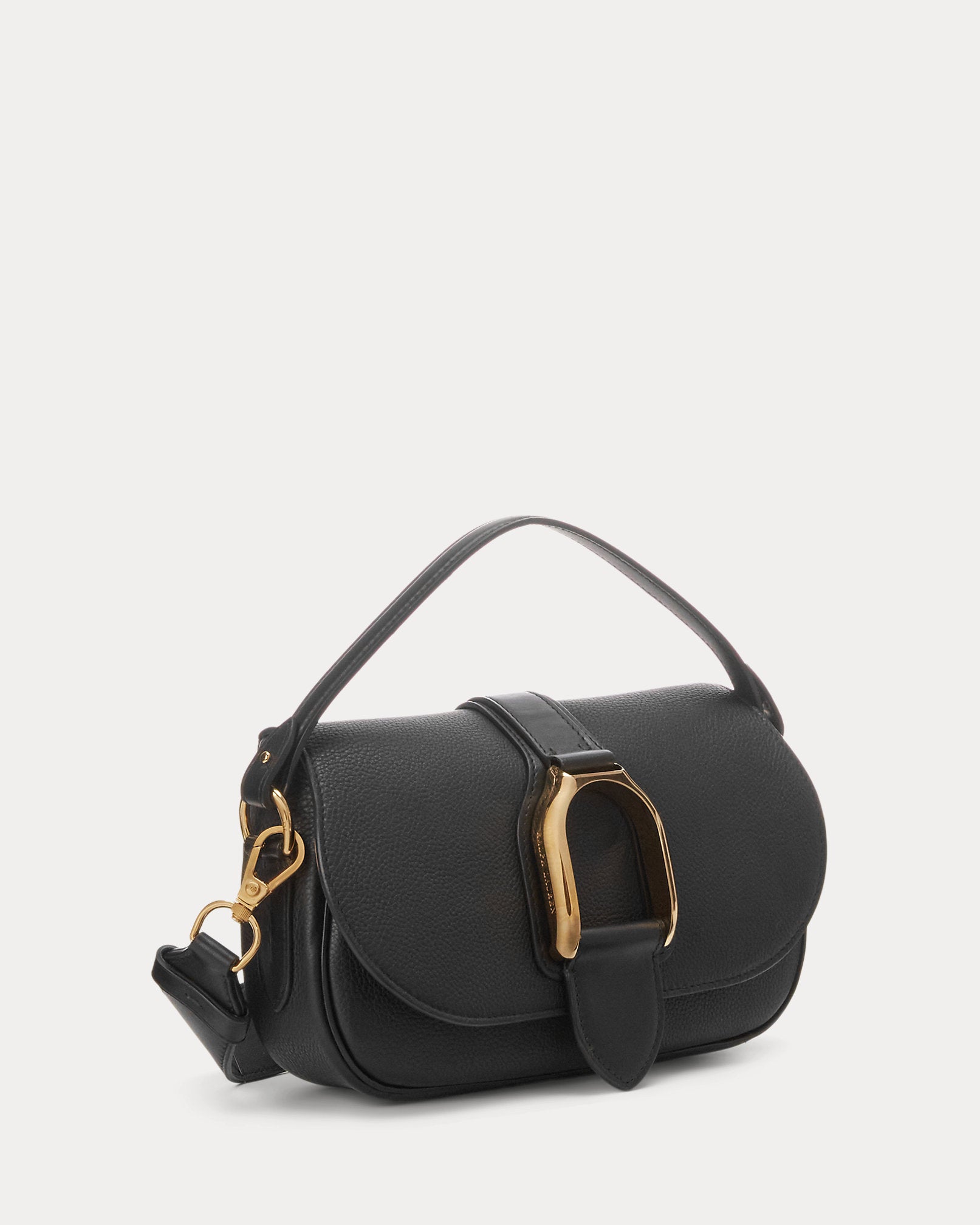 Ralph Lauren Welington Calfskin Shoulder Bag