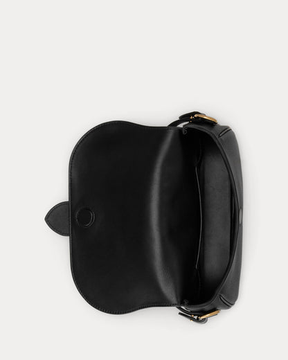 Ralph Lauren Welington Calfskin Shoulder Bag