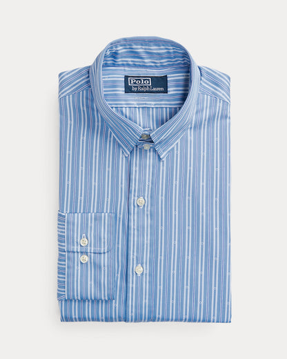 Ralph Lauren Custom Fit Striped Dobby Shirt