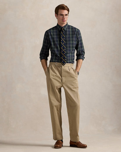 Ralph Lauren Custom Fit Plaid Poplin Shirt