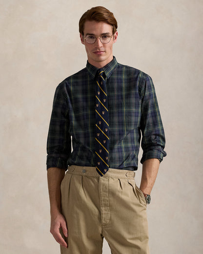 Ralph Lauren Custom Fit Plaid Poplin Shirt