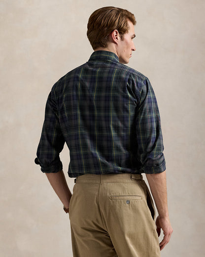 Ralph Lauren Custom Fit Plaid Poplin Shirt