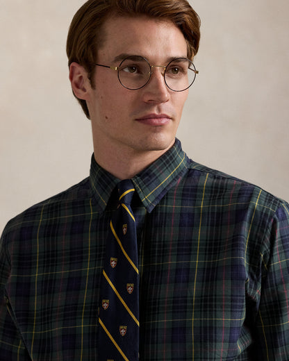 Ralph Lauren Custom Fit Plaid Poplin Shirt
