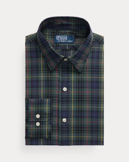 Ralph Lauren Custom Fit Plaid Poplin Shirt