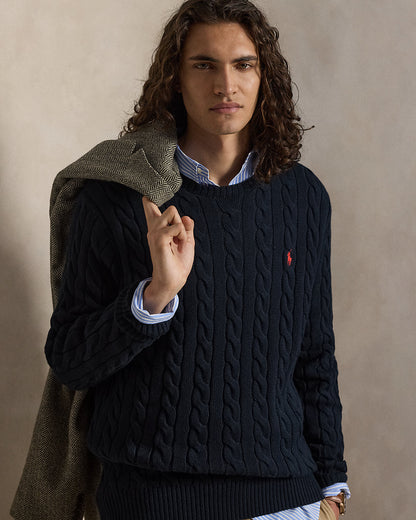 Ralph Lauren CableKnit Cotton Sweater