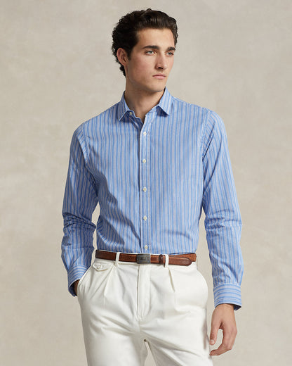 Ralph Lauren Custom Fit Striped Poplin Shirt