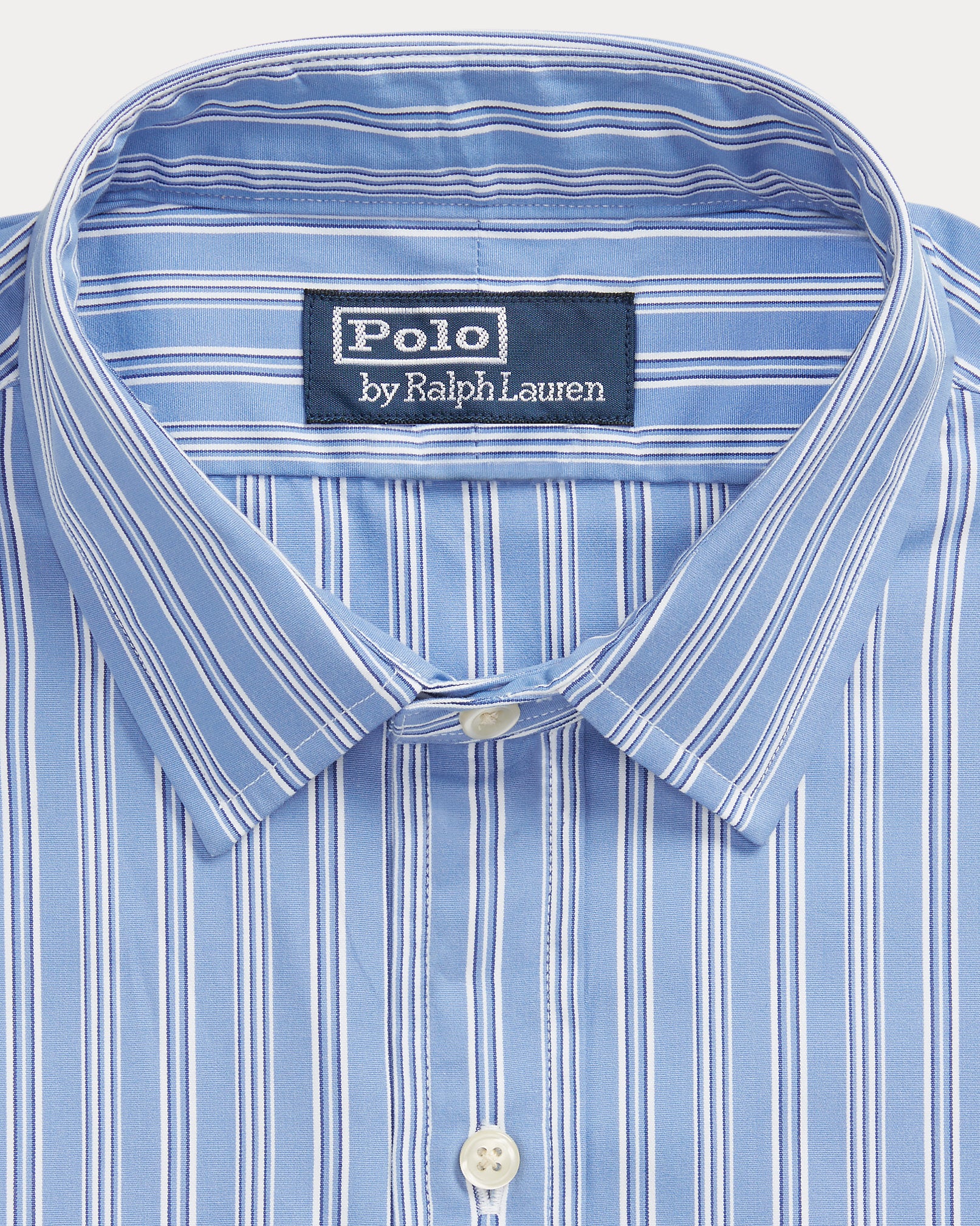 Ralph Lauren Custom Fit Striped Poplin Shirt