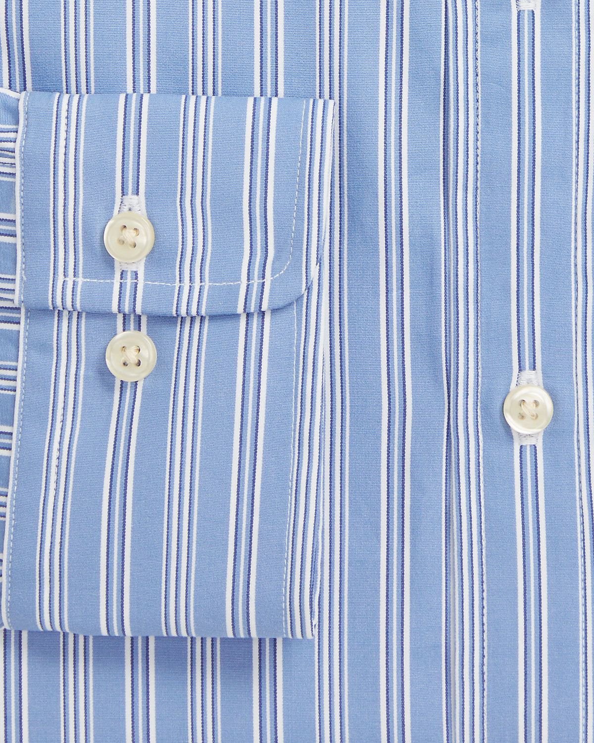 Ralph Lauren Custom Fit Striped Poplin Shirt