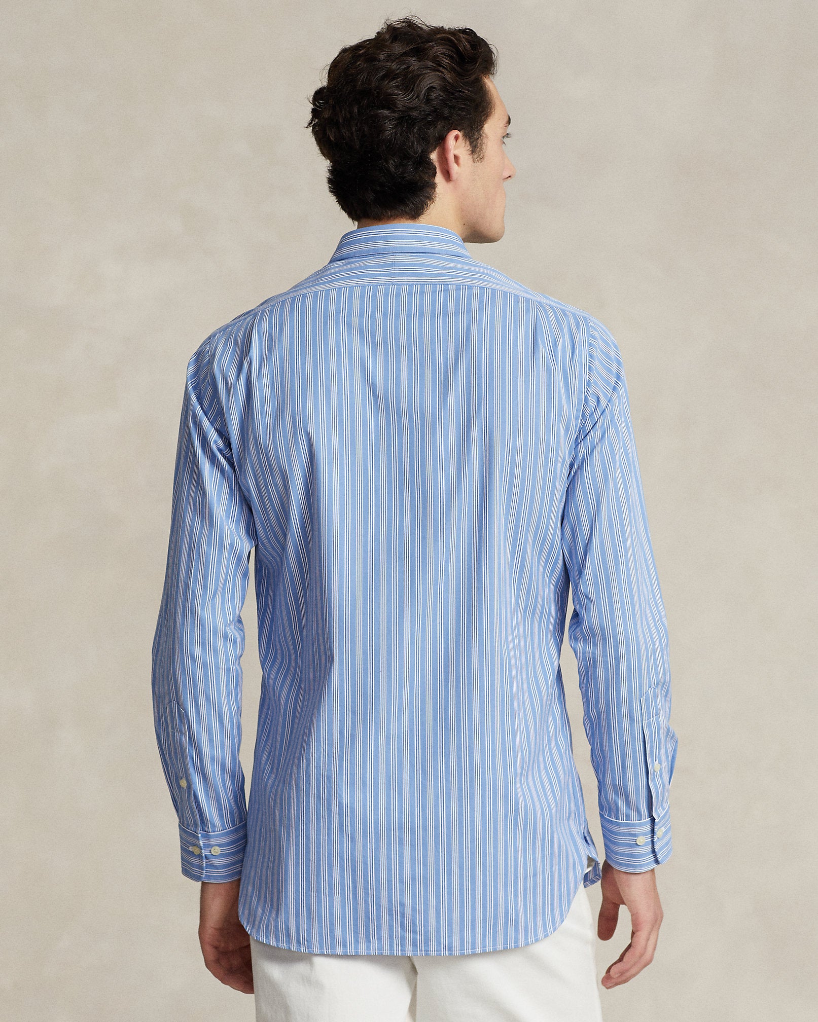 Ralph Lauren Custom Fit Striped Poplin Shirt