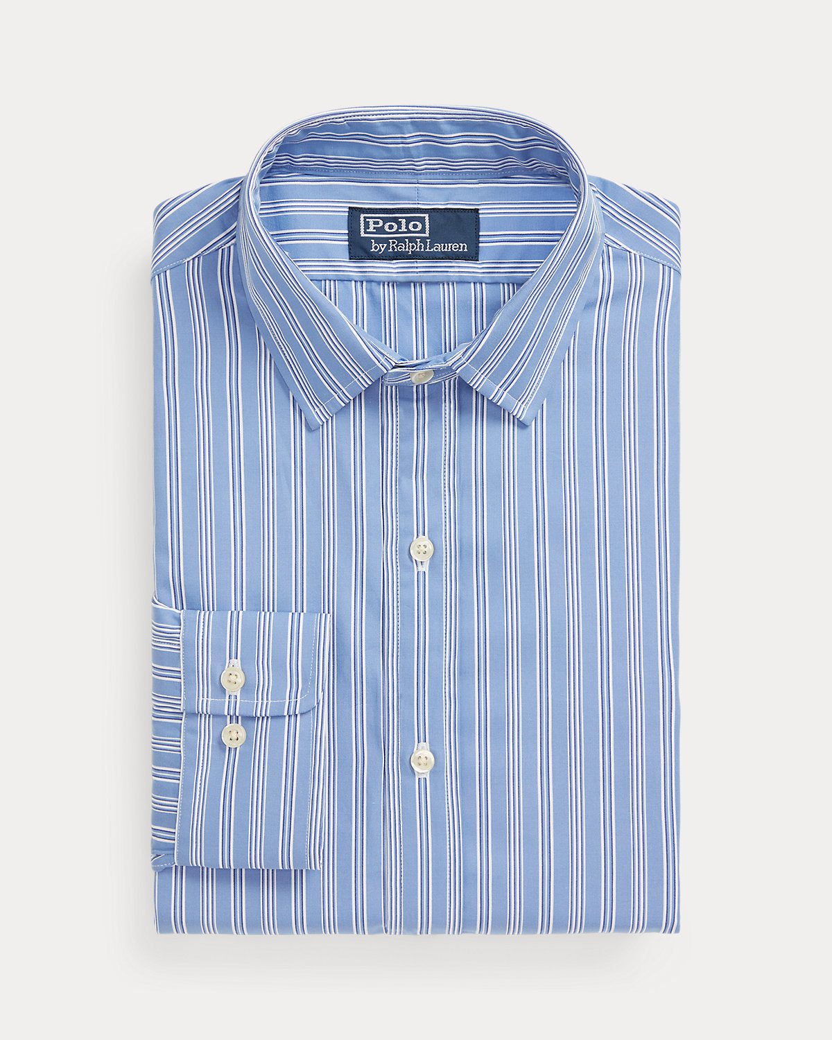 Ralph Lauren Custom Fit Striped Poplin Shirt