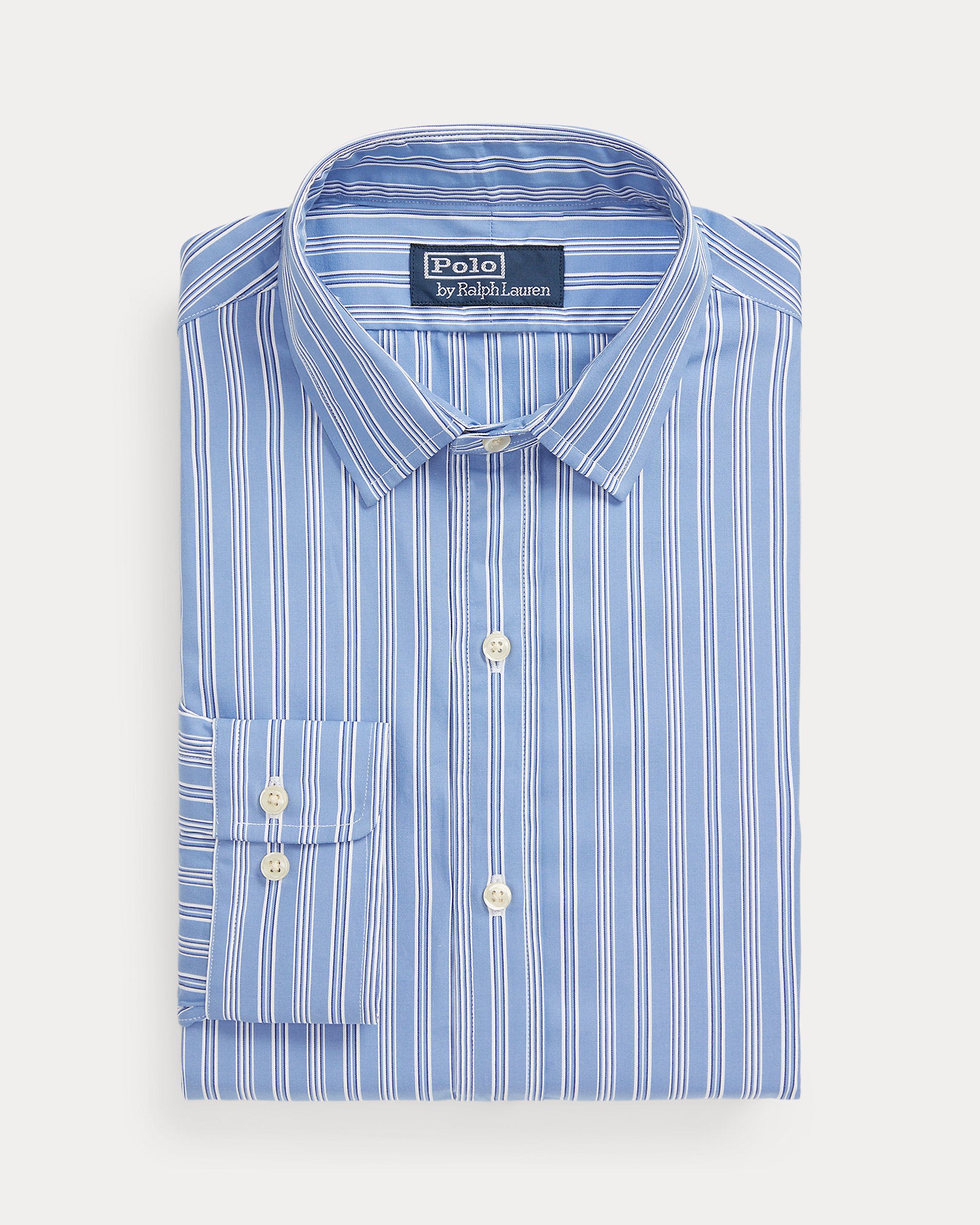 Ralph Lauren Custom Fit Striped Poplin Shirt