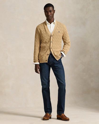 Ralph Lauren CableKnit Cotton Cardigan