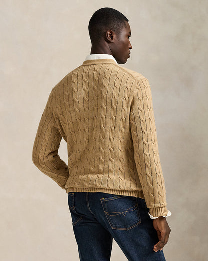 Ralph Lauren CableKnit Cotton Cardigan