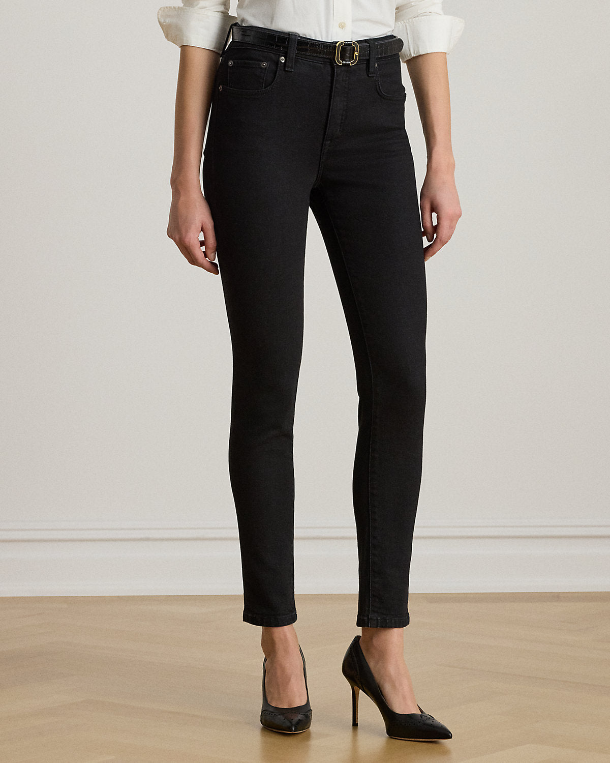 Ralph Lauren HighRise Skinny Ankle Jean