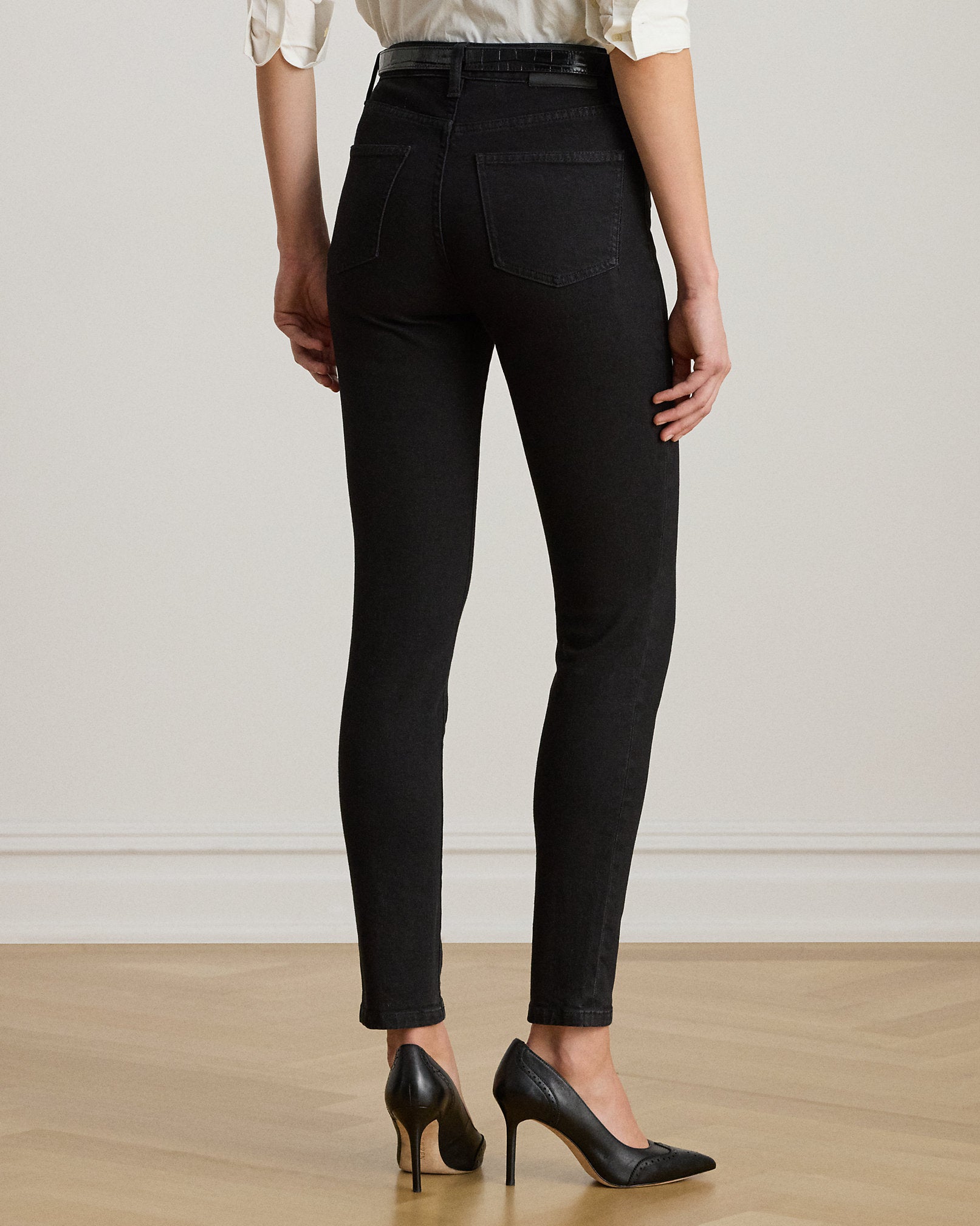 Ralph Lauren HighRise Skinny Ankle Jean