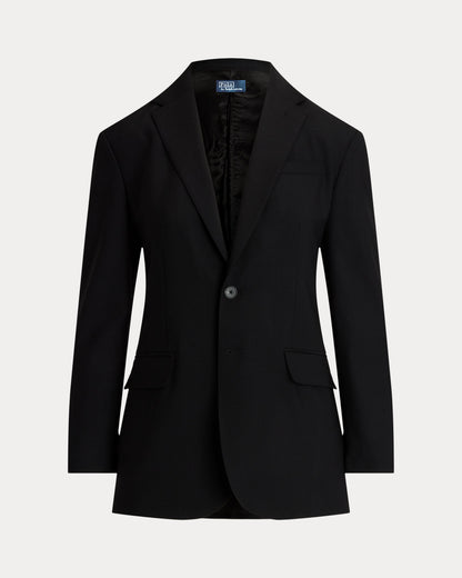 Ralph Lauren SingleBreasted Stretch Wool Blazer