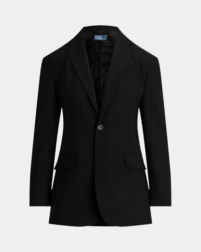Ralph Lauren SingleBreasted Stretch Wool Blazer