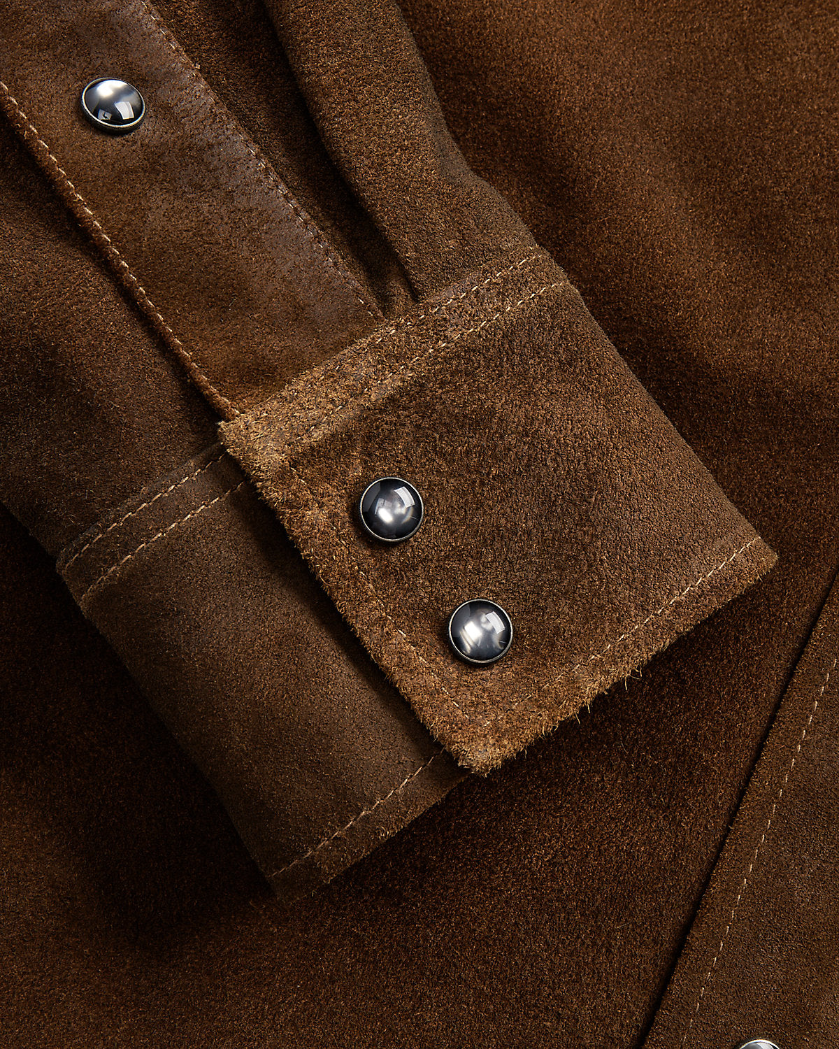 Ralph Lauren Roughout Suede Western Shirt Jacket