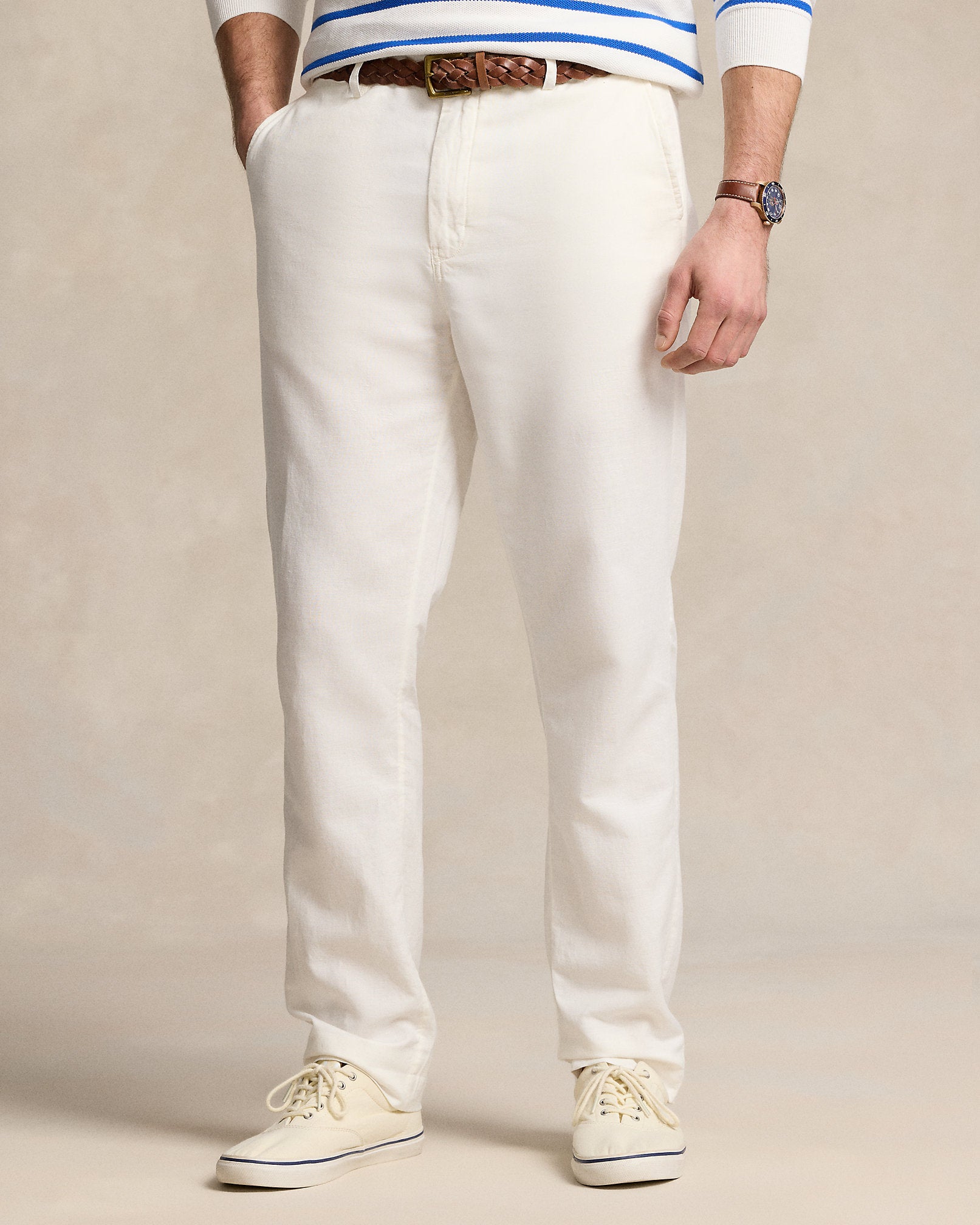 Ralph Lauren Classic Fit LinenCotton Pant