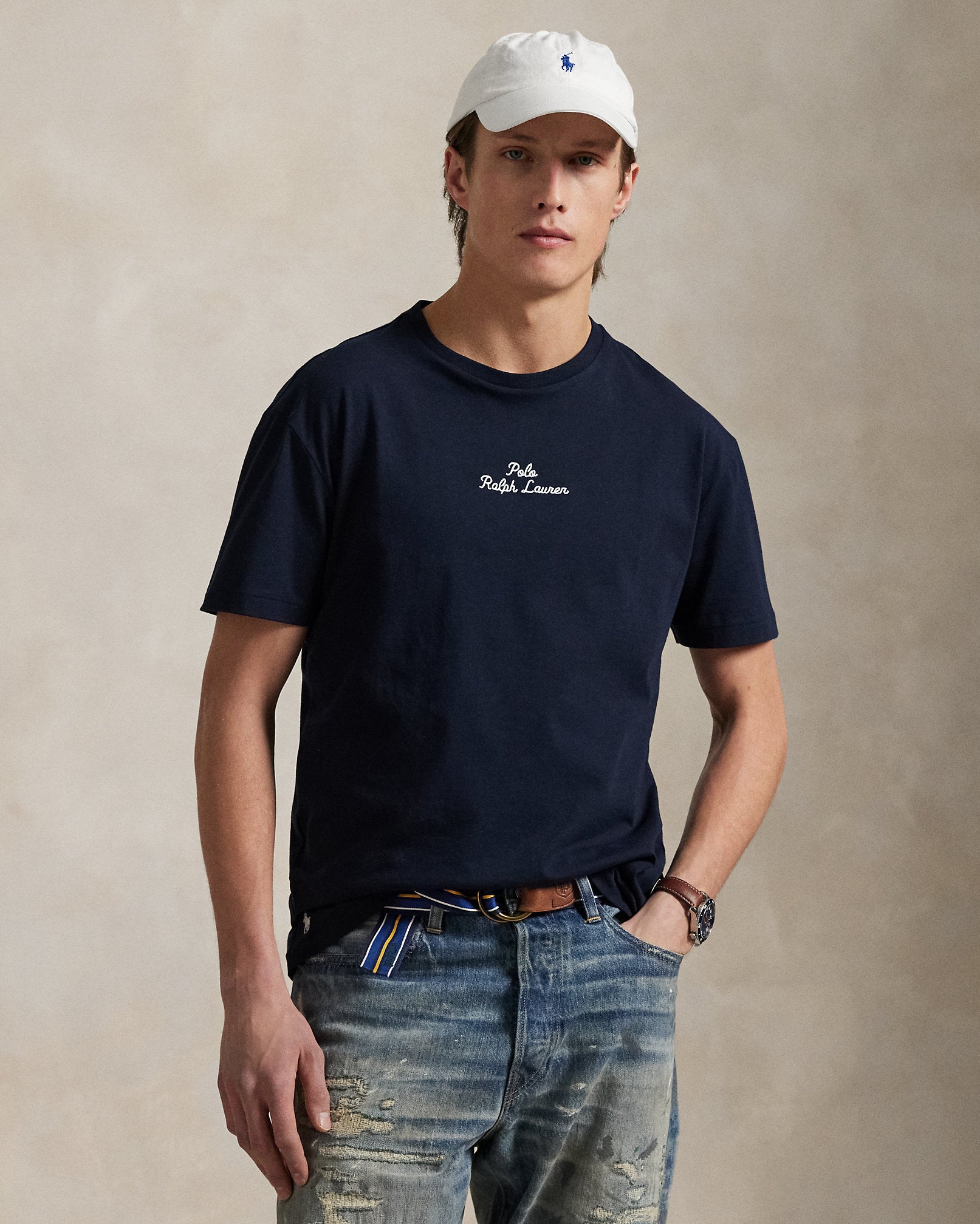 Ralph Lauren Classic Fit Logo Jersey TShirt