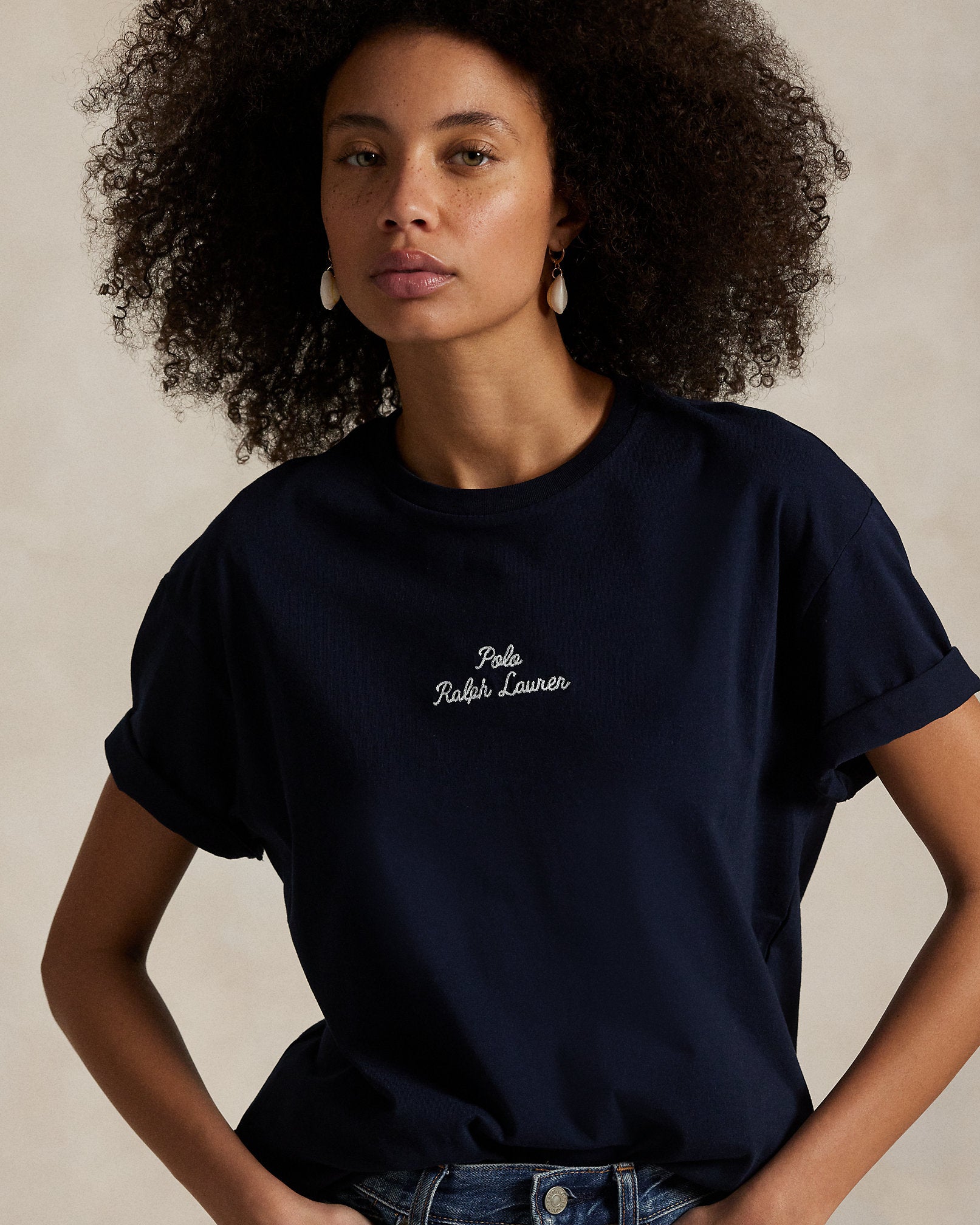 Ralph Lauren Classic Fit Logo Jersey TShirt