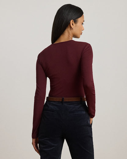 Ralph Lauren Stretch Cotton LongSleeve Tee