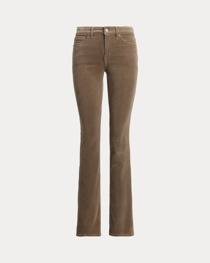 Ralph Lauren Stretch Corduroy MidRise Straight Pant