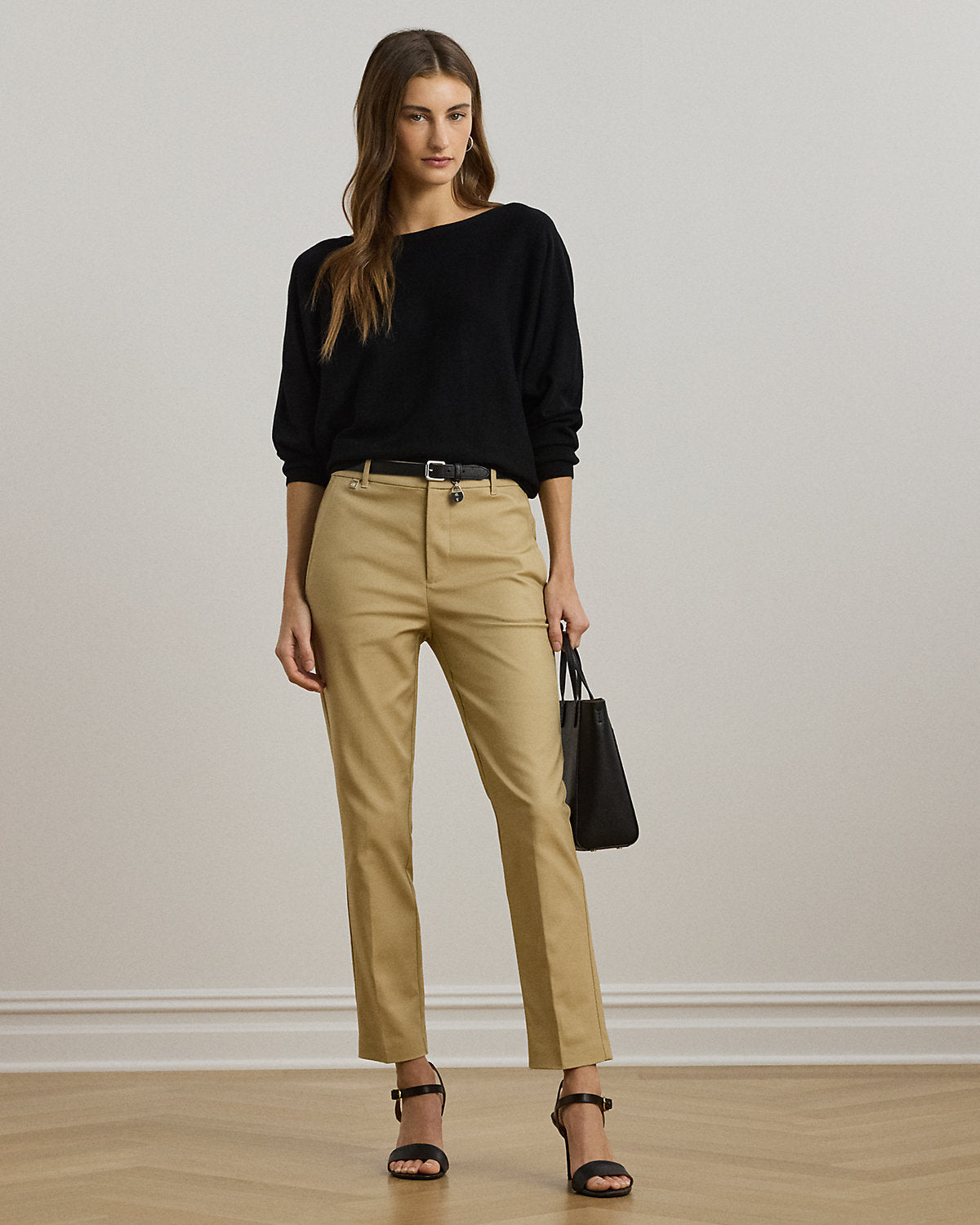 Ralph Lauren CottonBlend DolmanSleeve Sweater