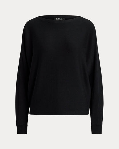 Ralph Lauren CottonBlend DolmanSleeve Sweater