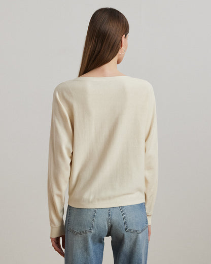 Ralph Lauren CottonBlend DolmanSleeve Sweater