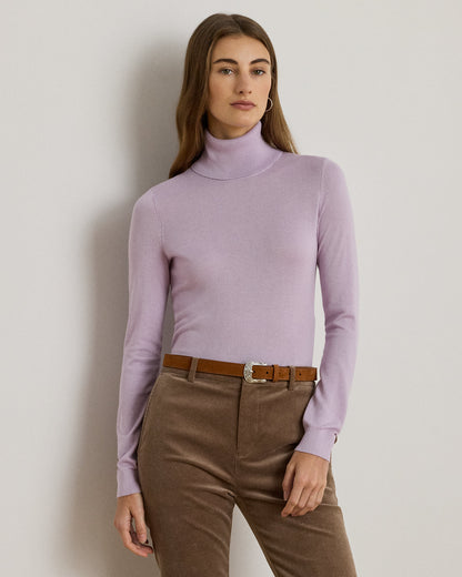 Ralph Lauren SilkBlend Turtleneck Sweater