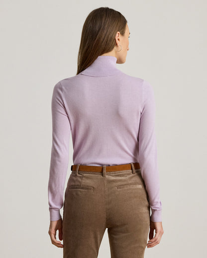 Ralph Lauren SilkBlend Turtleneck Sweater