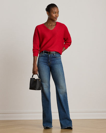 Ralph Lauren RibKnit DolmanSleeve Sweater