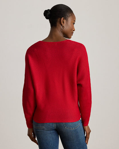 Ralph Lauren RibKnit DolmanSleeve Sweater