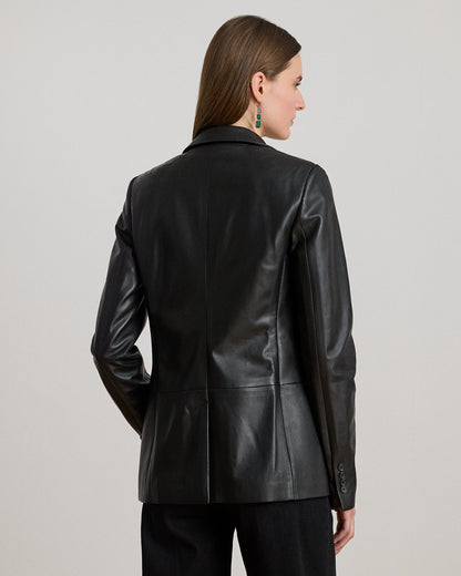 Ralph Lauren Lambskin Blazer