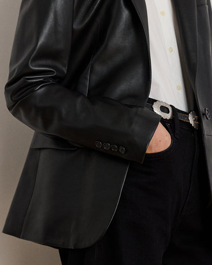 Ralph Lauren Lambskin Blazer
