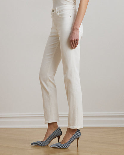 Ralph Lauren HighRise Straight Ankle Jean