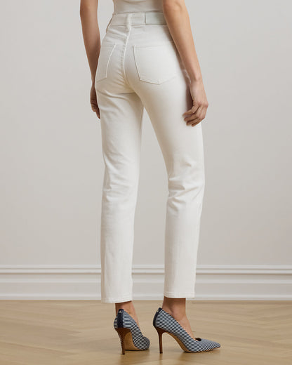 Ralph Lauren HighRise Straight Ankle Jean
