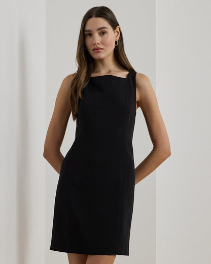 Ralph Lauren Stretch Crepe Sleeveless Dress