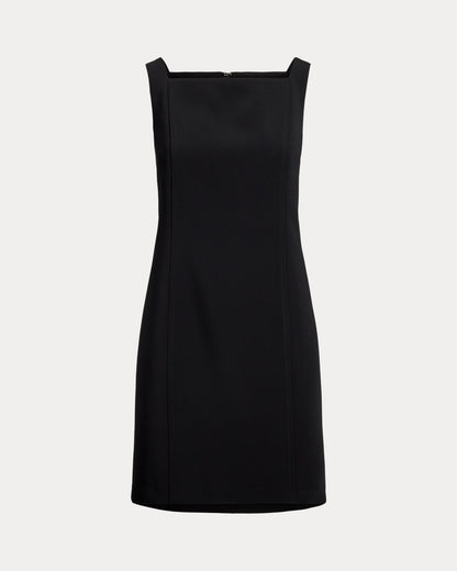 Ralph Lauren Stretch Crepe Sleeveless Dress