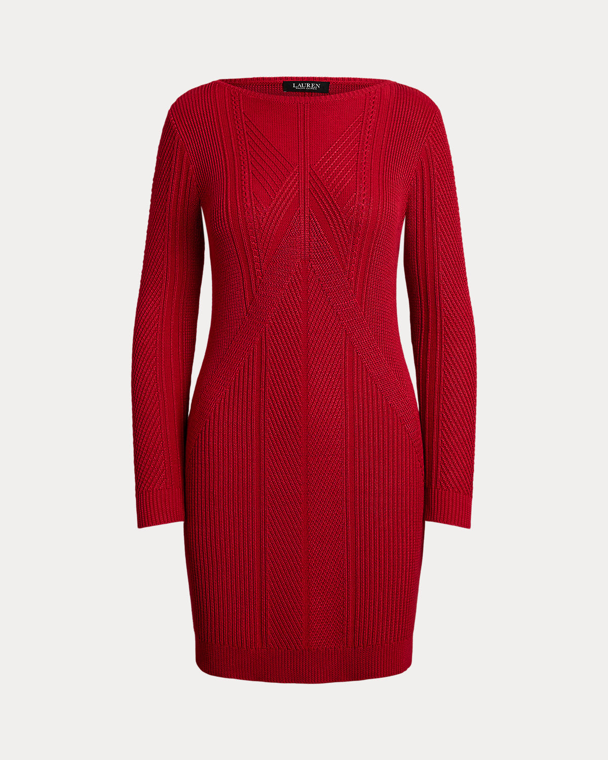 Ralph Lauren Pointelle CottonBlend Sweater Dress