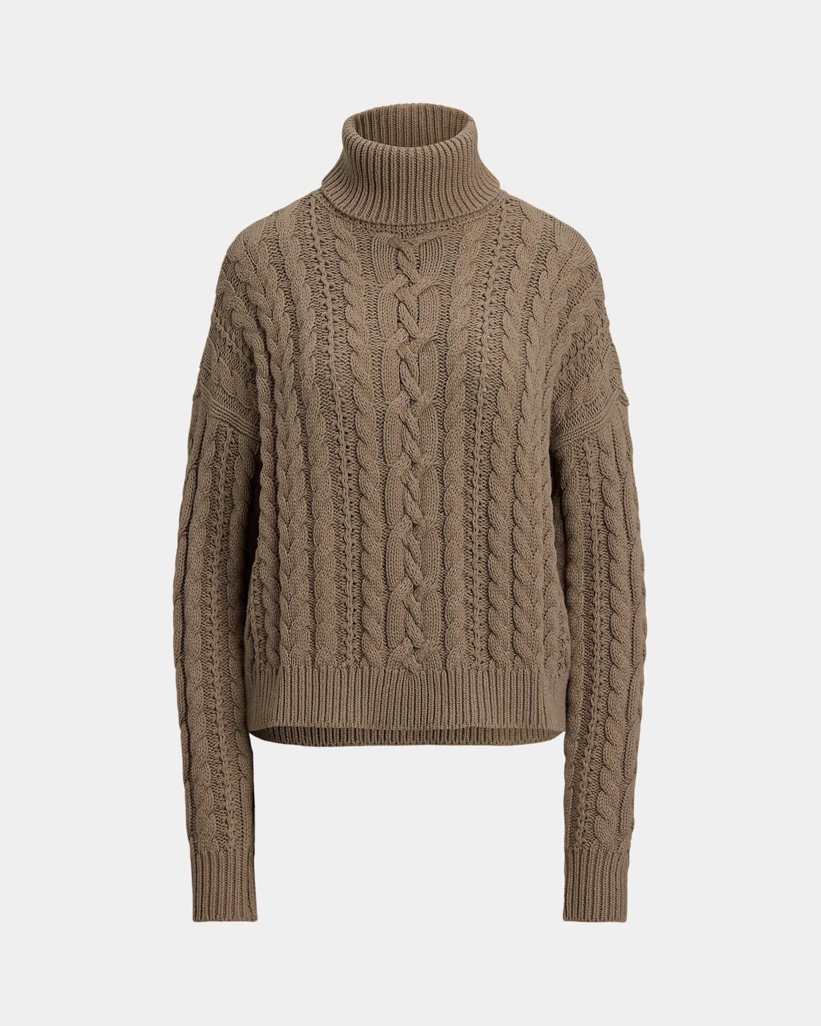 Ralph Lauren CableKnit Turtleneck Sweater