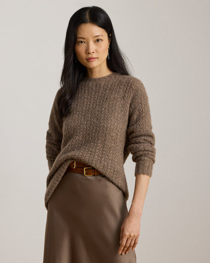 Ralph Lauren Herringbone Oversize Sweater