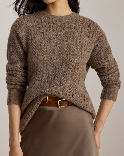 Ralph Lauren Herringbone Oversize Sweater