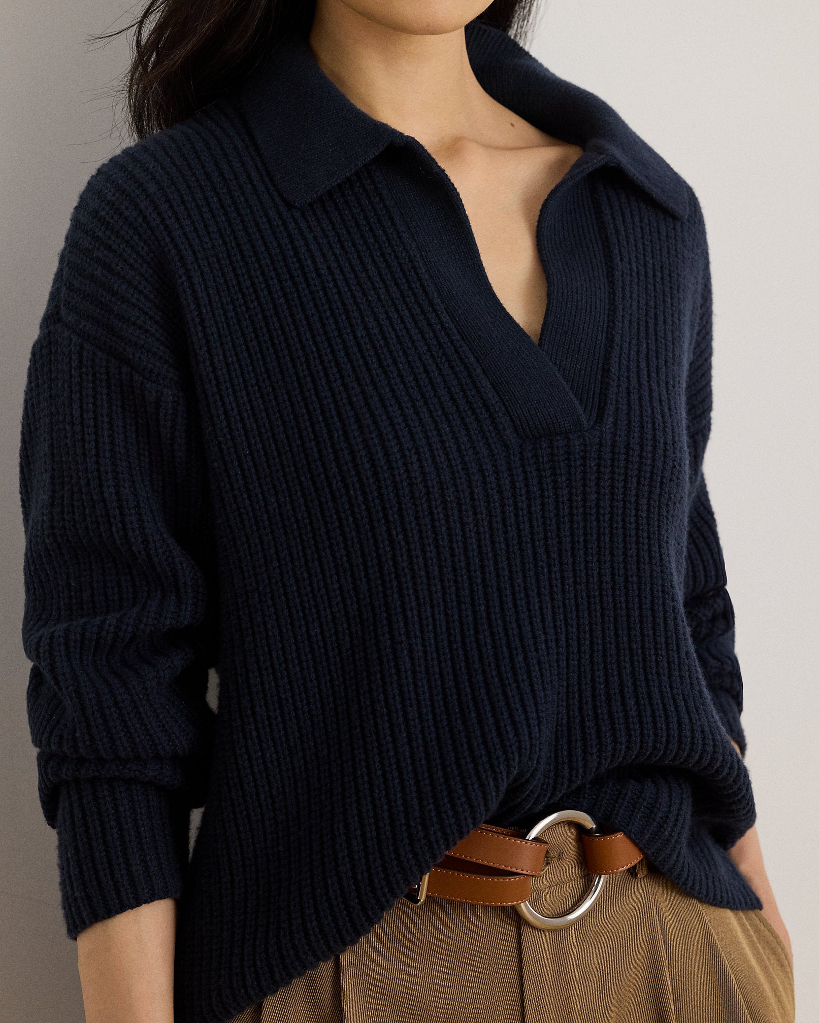 Ralph Lauren WoolBlend Polo Sweater